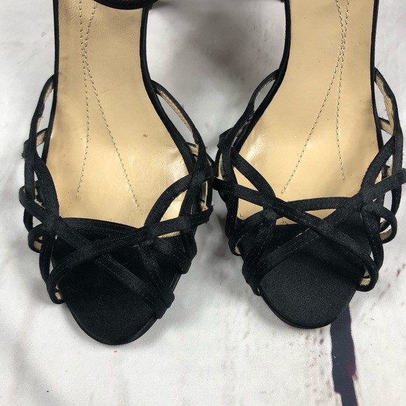 Kate Spade Black Strapy Heels - Picture 3 of 8